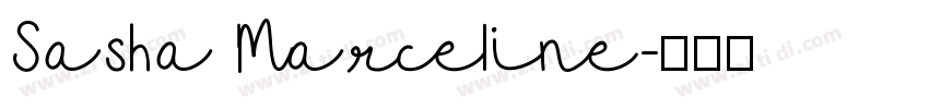 Sasha Marceline字体转换